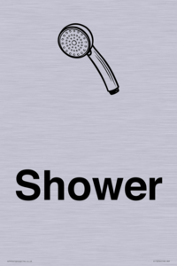 Dementia Shower sign
